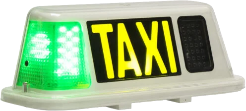 modulo taximetro blanco